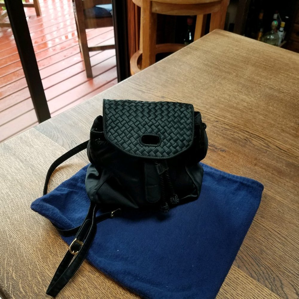 BOTTEGA VENETA SATIN BACK PACK